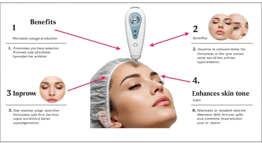 Microneedling 4 Enhances skin tone