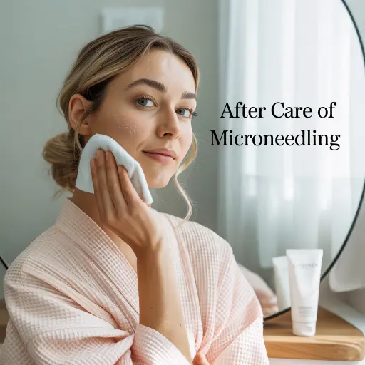 Microneedling 7 after care of Microneedling