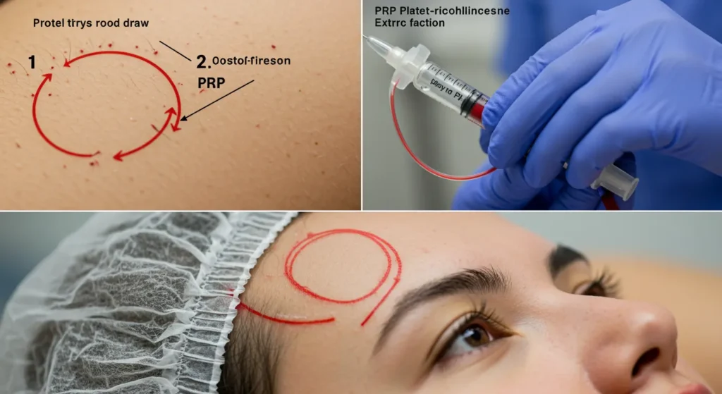 Hair PRP 1 procedure