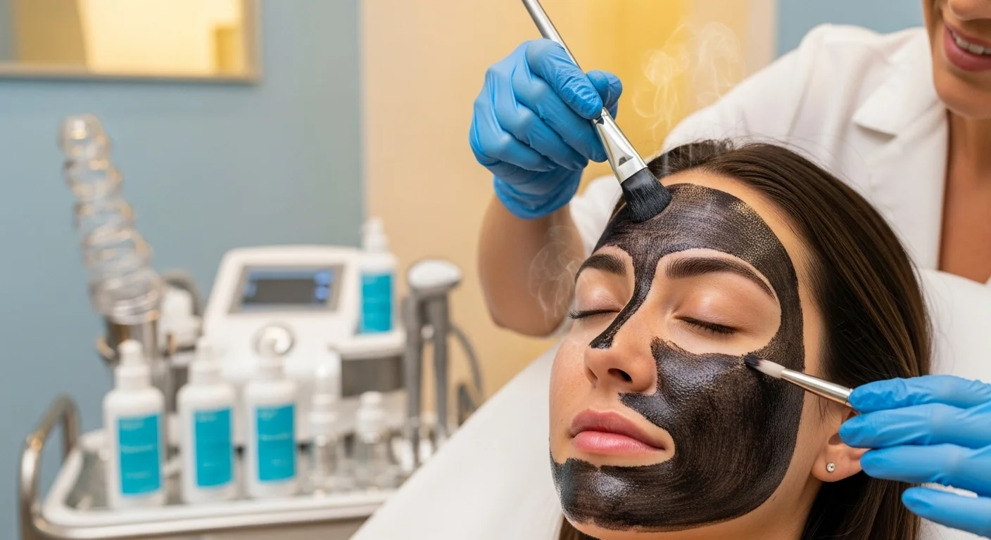 Carbon Peel + Hydrafacial Glow Combo